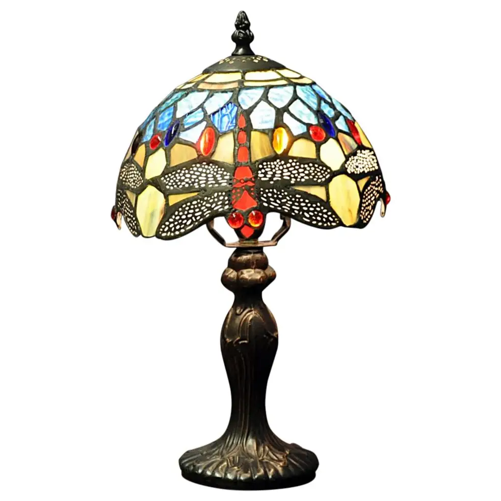 Blue Dragonfly Tiffany Lamp