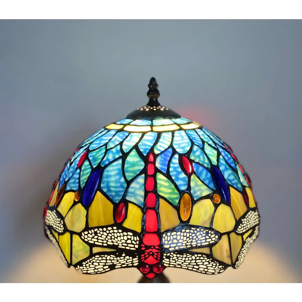 Blue Dragonfly Tiffany Lamp