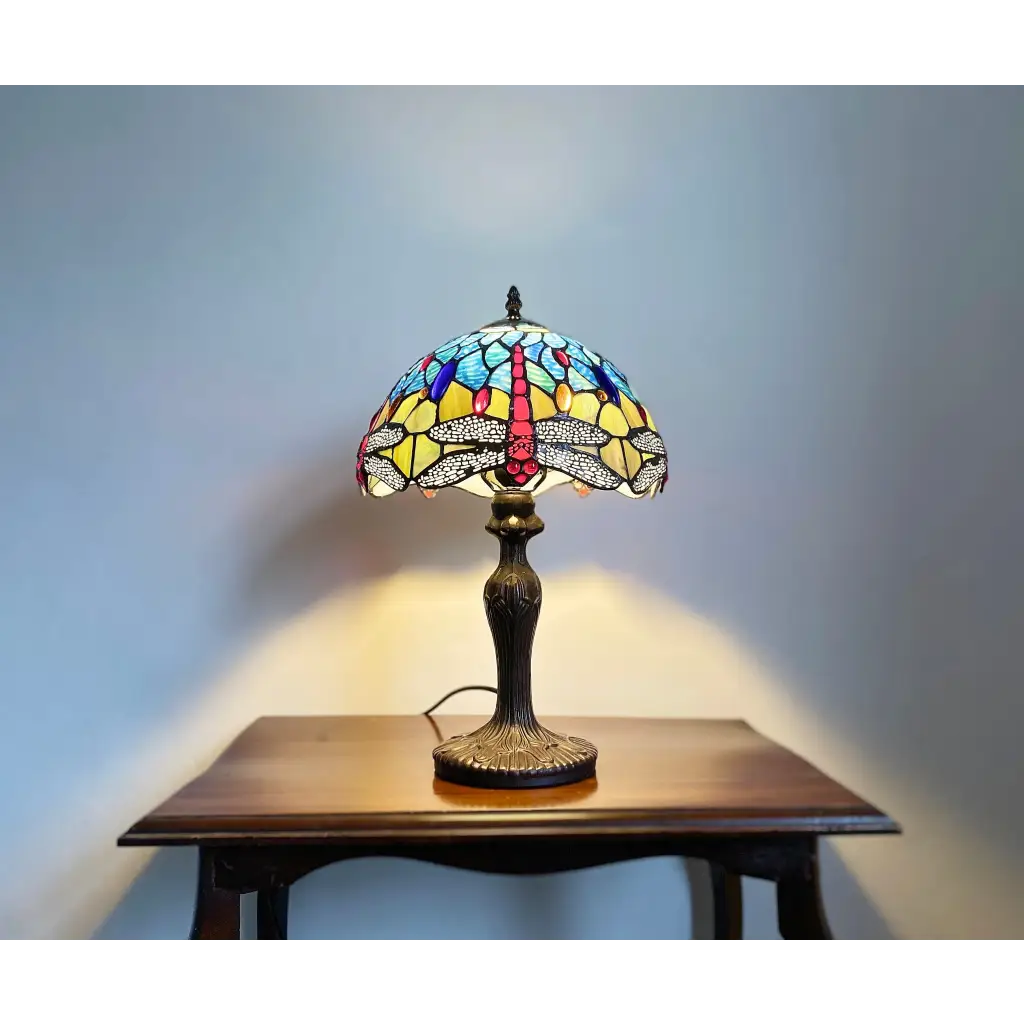 Blue Dragonfly Tiffany Lamp