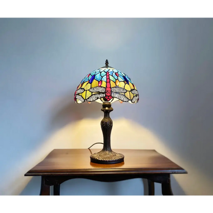 Blue Dragonfly Tiffany Lamp