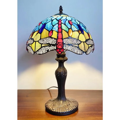 Blue Dragonfly Tiffany Lamp