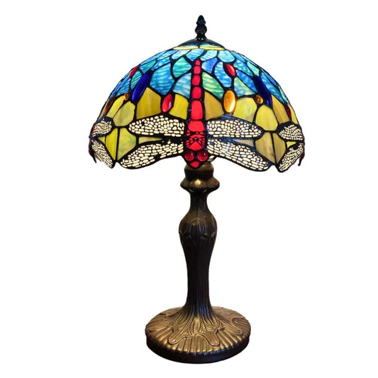 Blue Dragonfly Tiffany Lamp