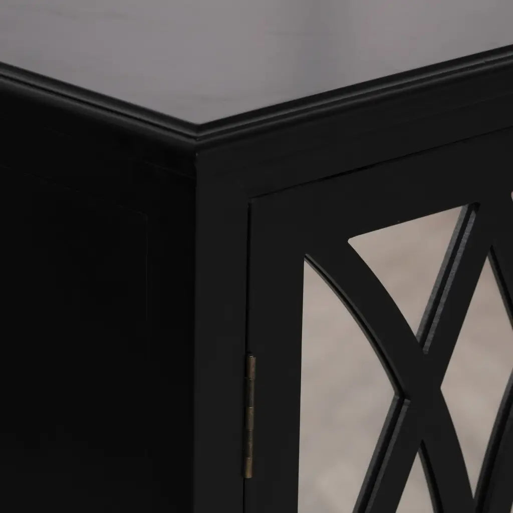 Breakfont Black Mirror Front Sideboard