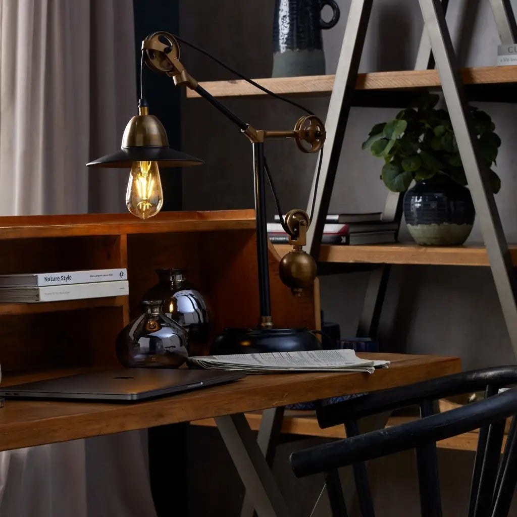 Brooklyn Adjustable Table Lamp