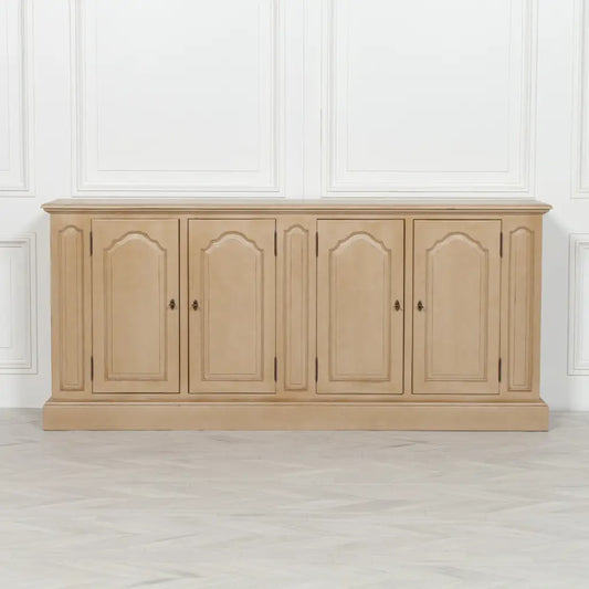 Distressed Painted 4 Door Sideboard