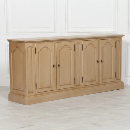 Distressed Painted 4 Door Sideboard