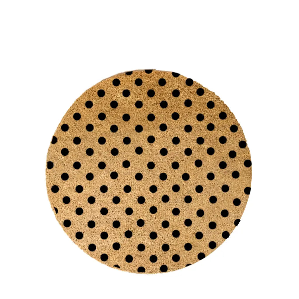 Dots Circle Doormat