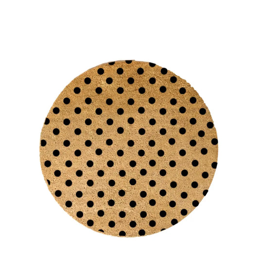 Dots Circle Doormat