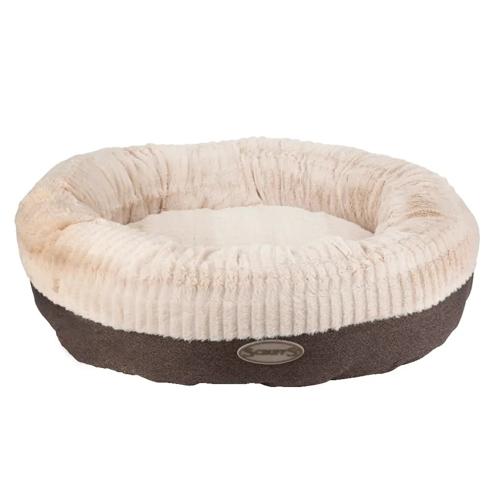 Ellen Donut Bed in Grey (available in 2 sizes)