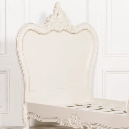 French Chateau Ivory Single 3ft Wooden Bed