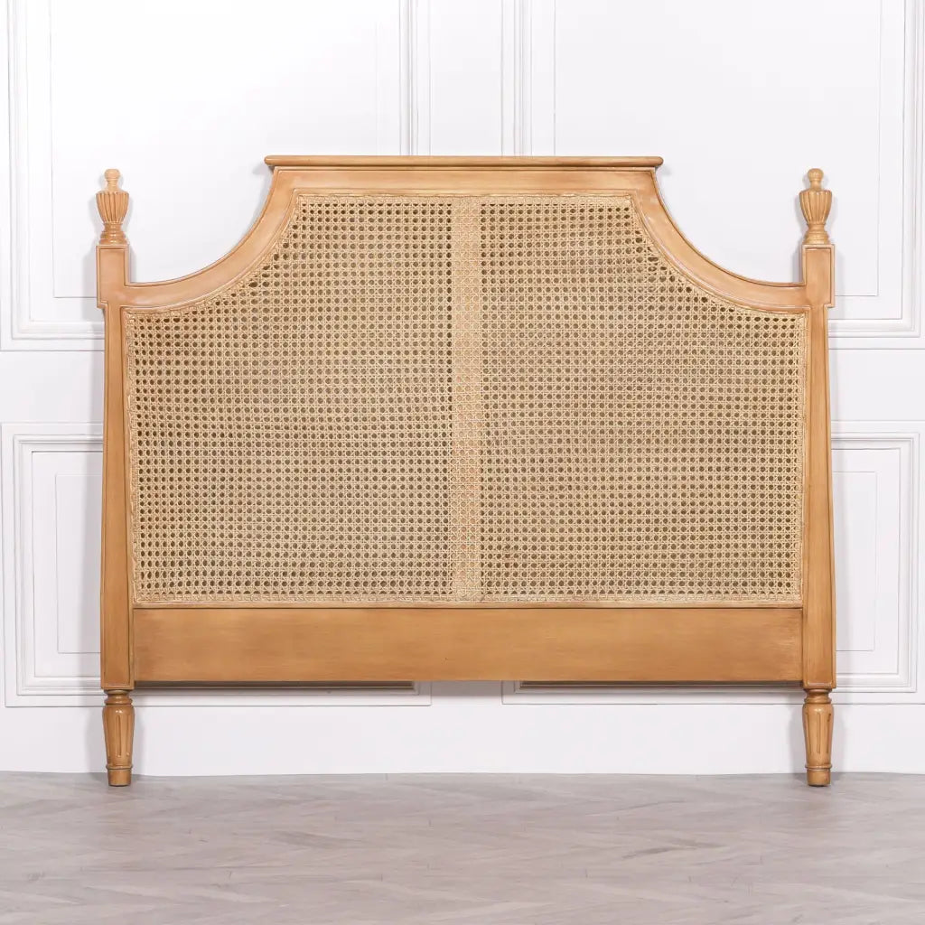 French Rattan 5ft King Size Headboard