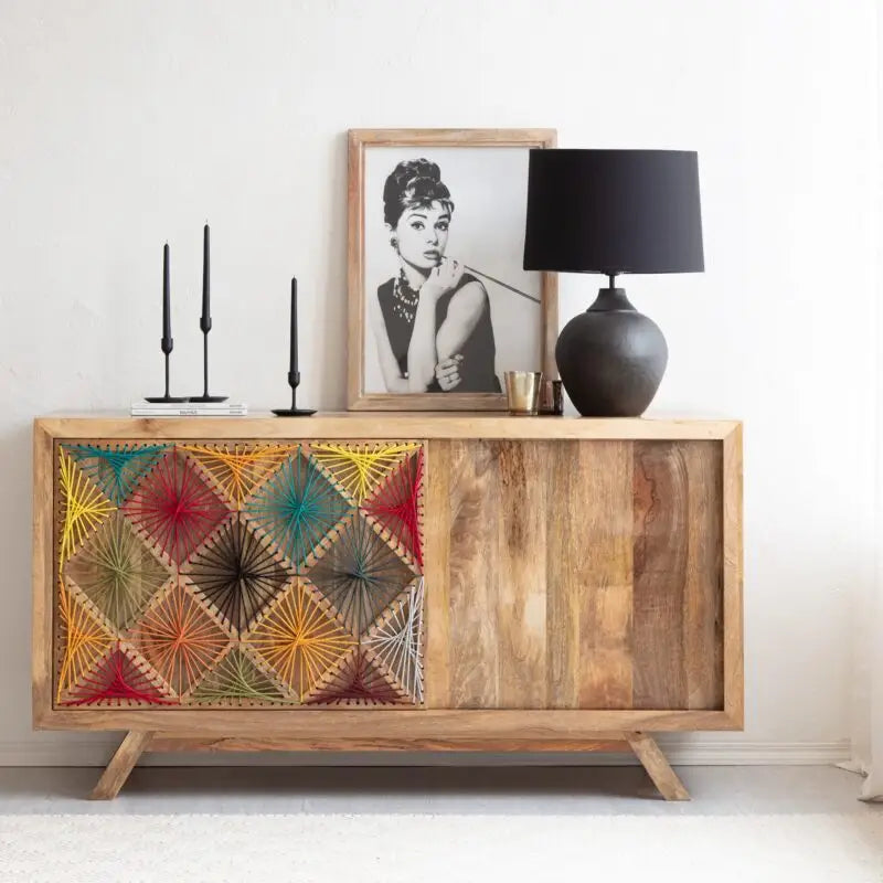 Geo String Art Sideboard