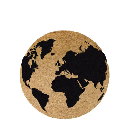 Globe Circle Doormat