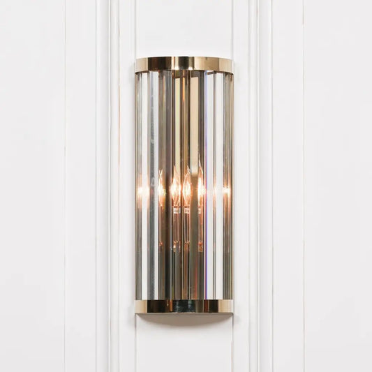 Gold Art Deco Wall Light 39cm