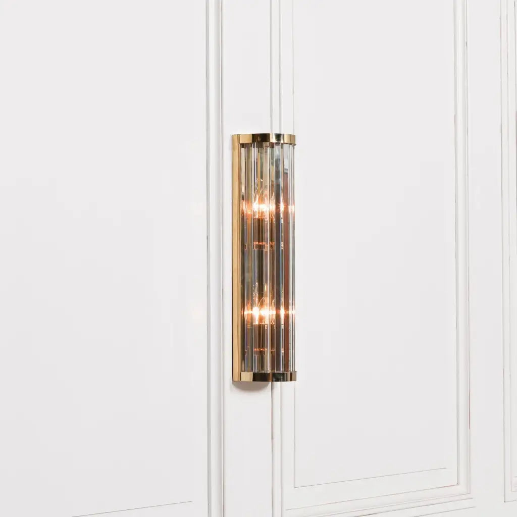 Gold Art Deco Wall Light 55cm