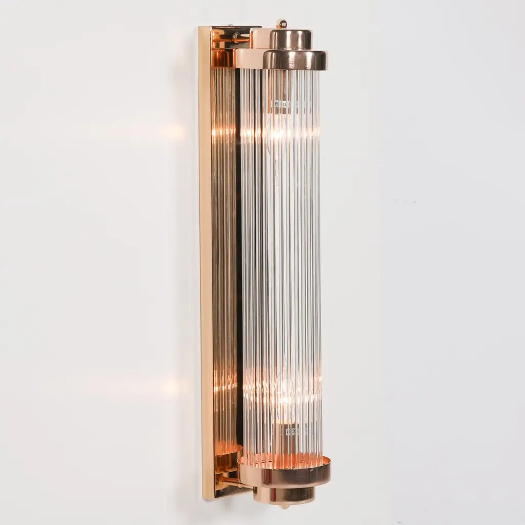 Gold Art Deco Wall Light 61cm