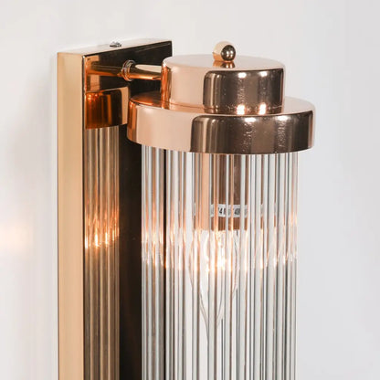 Gold Art Deco Wall Light 61cm