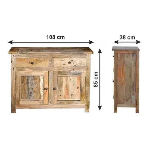 Granary Royale Small Sideboard with 2 Drawers