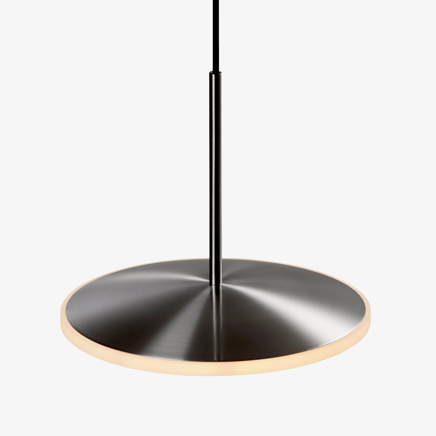 Graypants Chrona Dish10 Horizontal Pendant in Steel