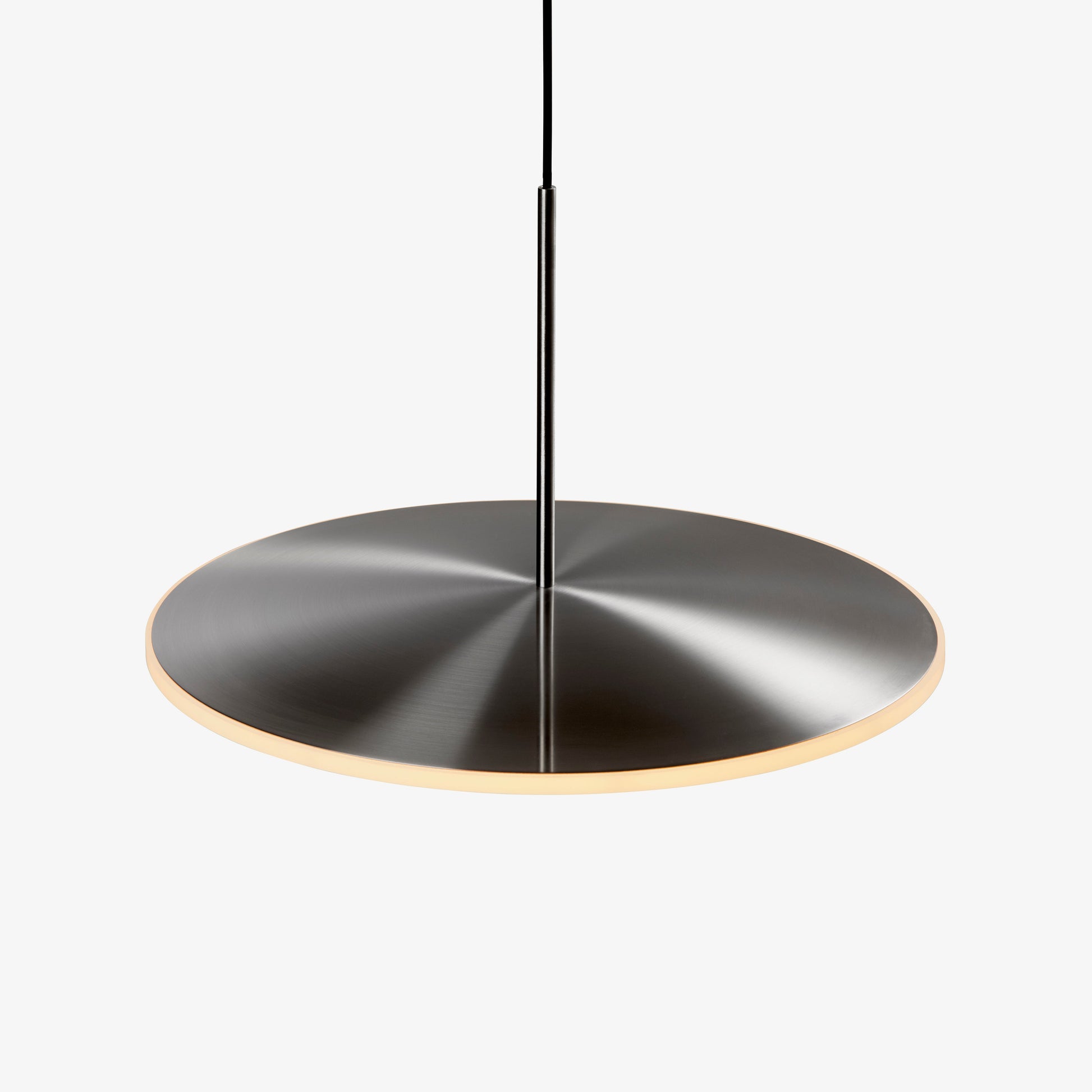 Graypants Chrona Dish17 Horizontal Pendant in Steel