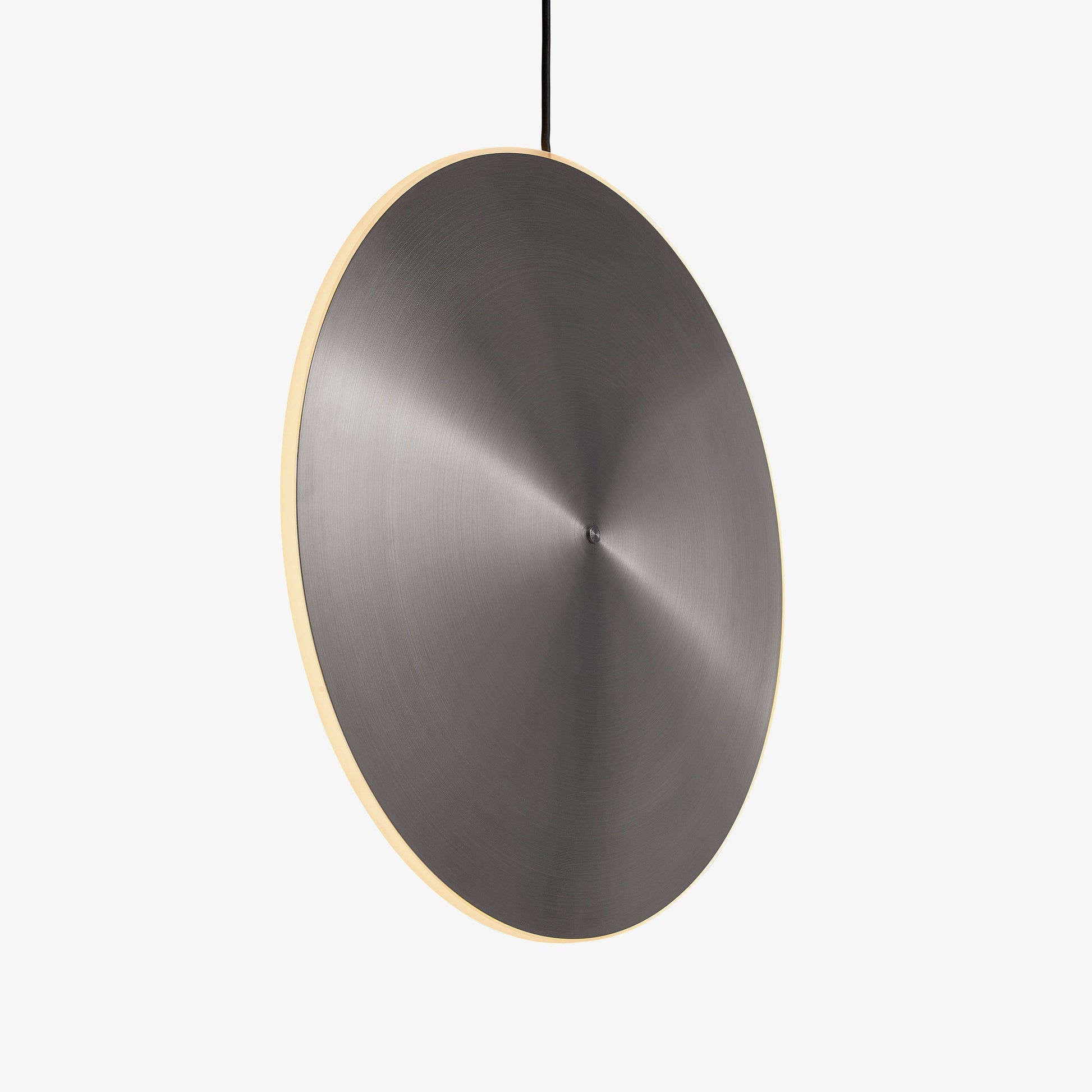 Graypants Chrona Dish17 Vertical Pendant in Steel