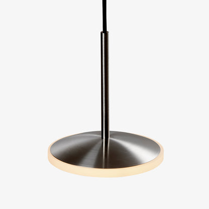 Graypants Chrona Dish6 Horizontal Pendant in Steel