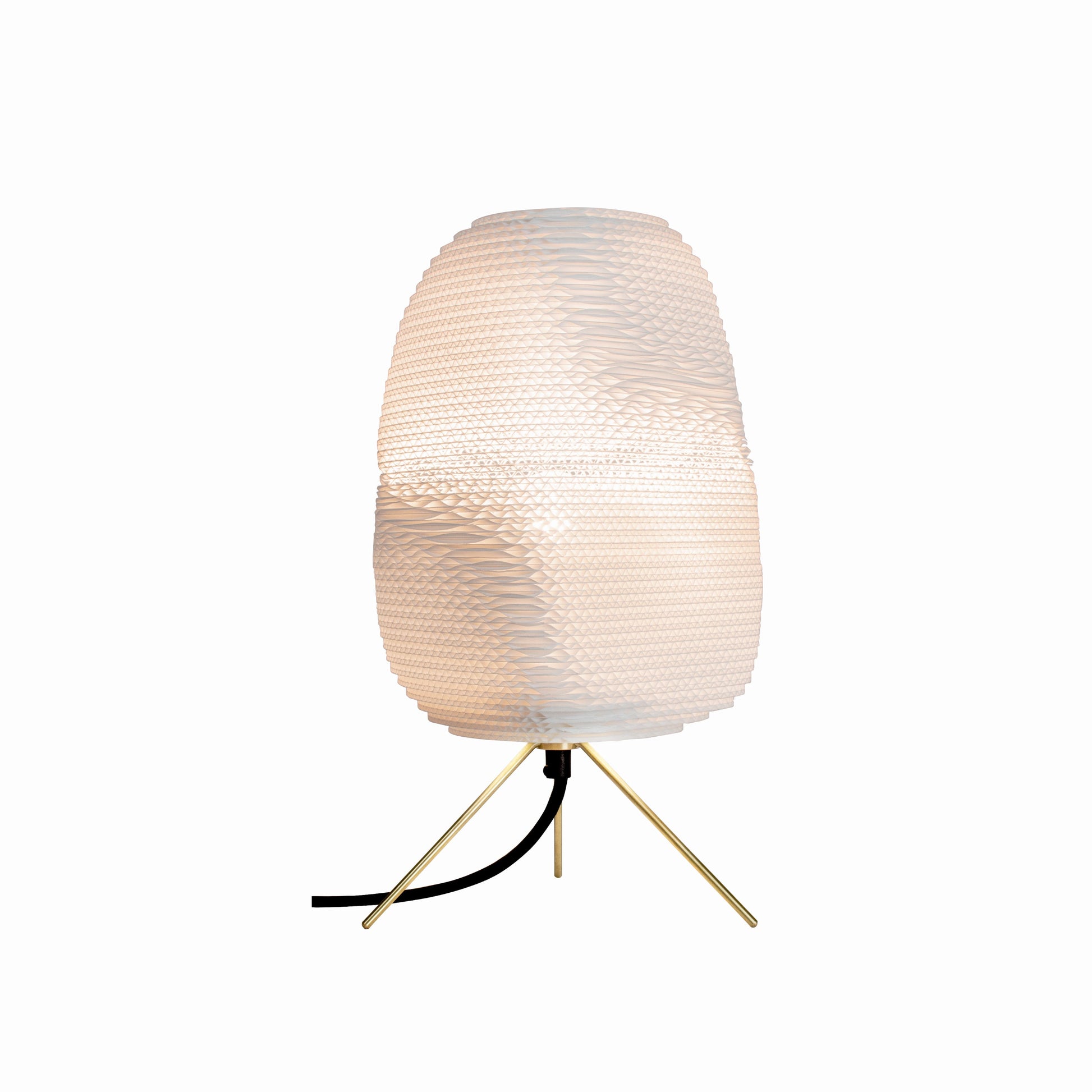 Graypants Scraplights Ebey Table Lamp White