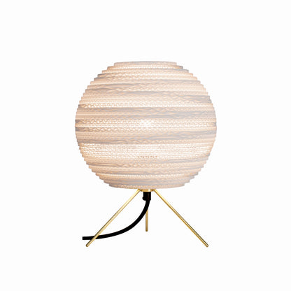 Graypants Scraplights Moon Table Lamp White