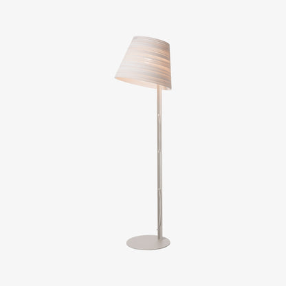 Graypants Scraplights Tilt Floor Lamp in White