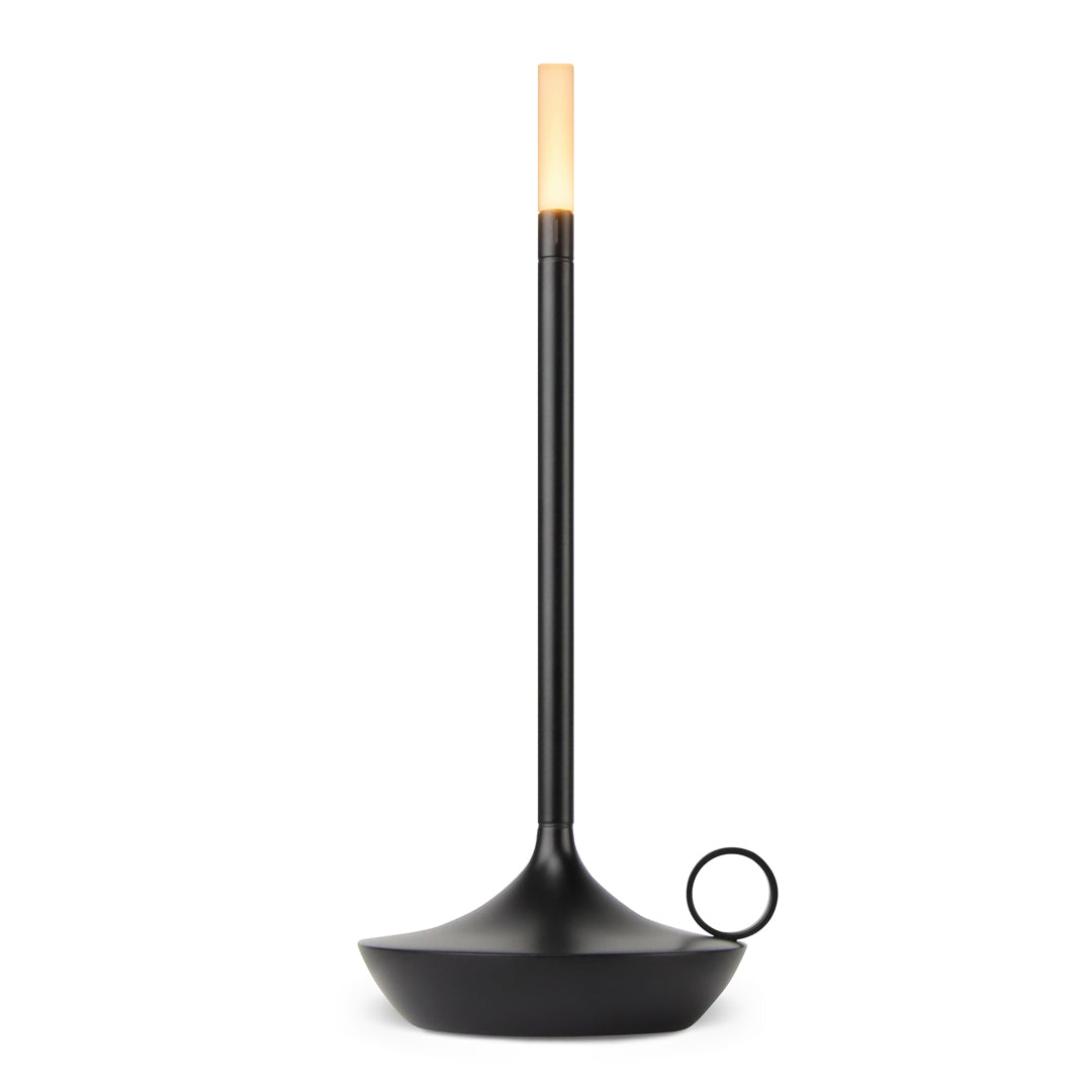 Graypants Wick Rechargeable Table Light, USB-C,BLK