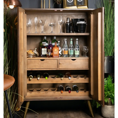 Havana Gold Drinks Cabinet