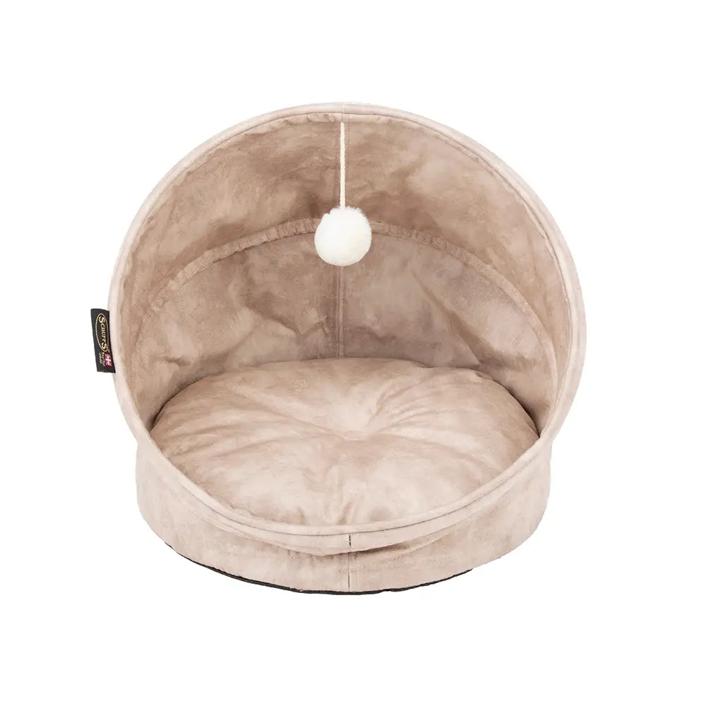 Kensington Cat Bed in Cream - Pet Bed