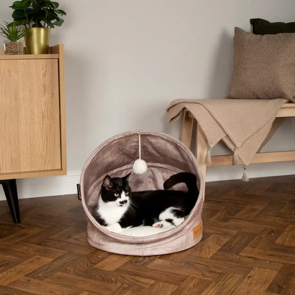 Kensington Cat Bed in Cream - Pet Bed