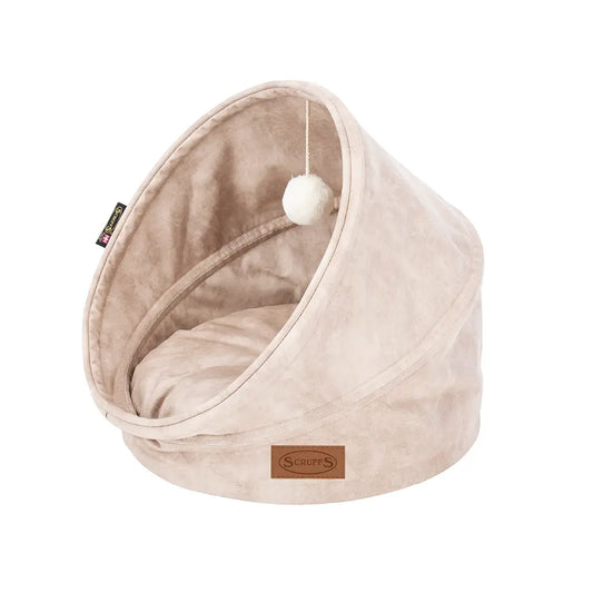 Kensington Cat Bed in Cream - Pet Bed