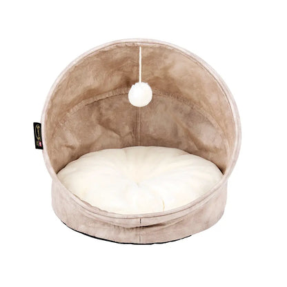 Kensington Cat Bed in Cream - Pet Bed