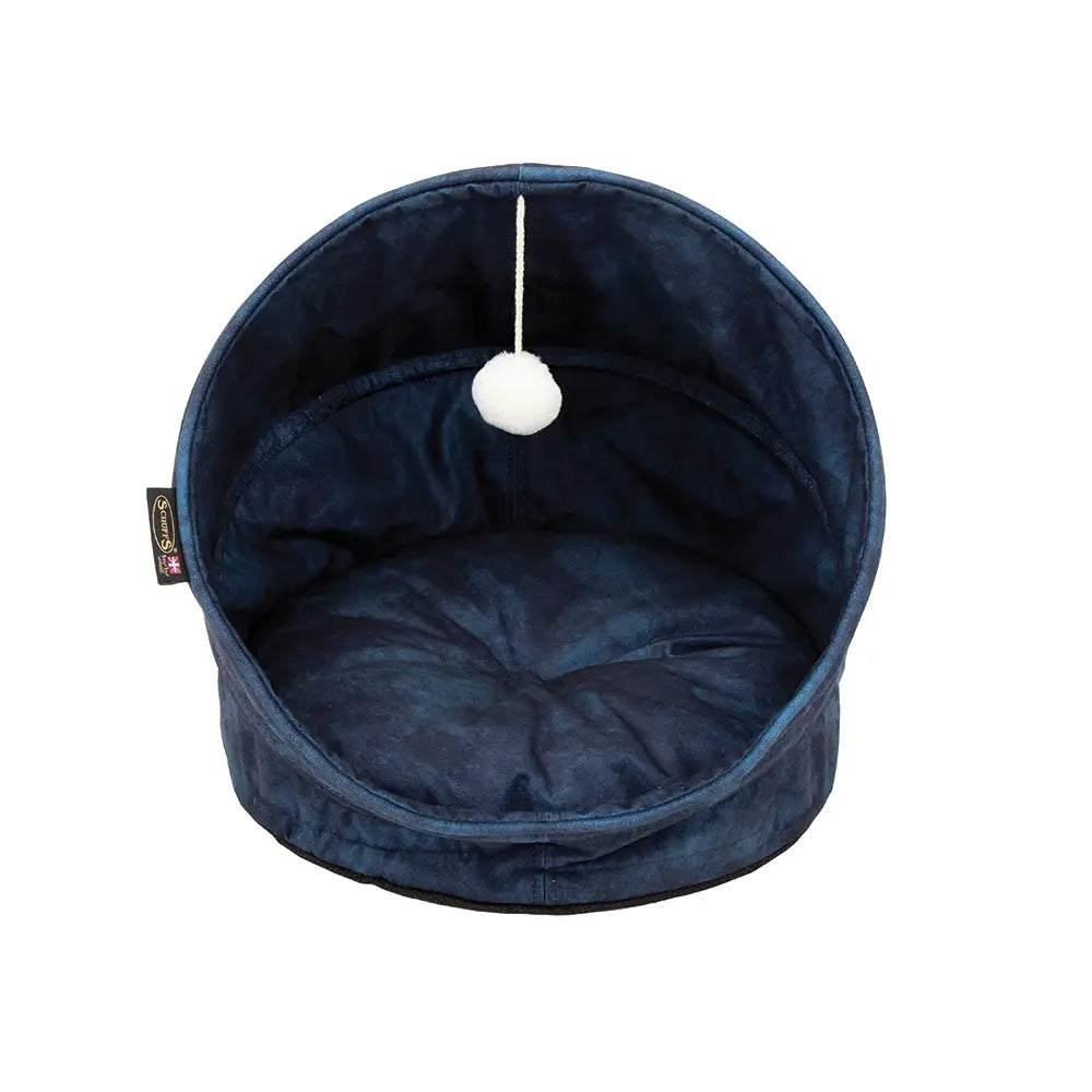 Kensington Cat Bed in Navy