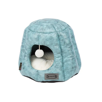 Knightsbridge Cat Bed in Turquoise