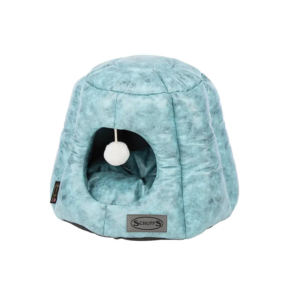 Knightsbridge Cat Bed in Turquoise