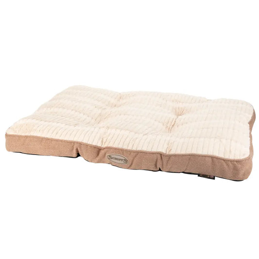 Large Ellen Mattress Dog Bed in Tan