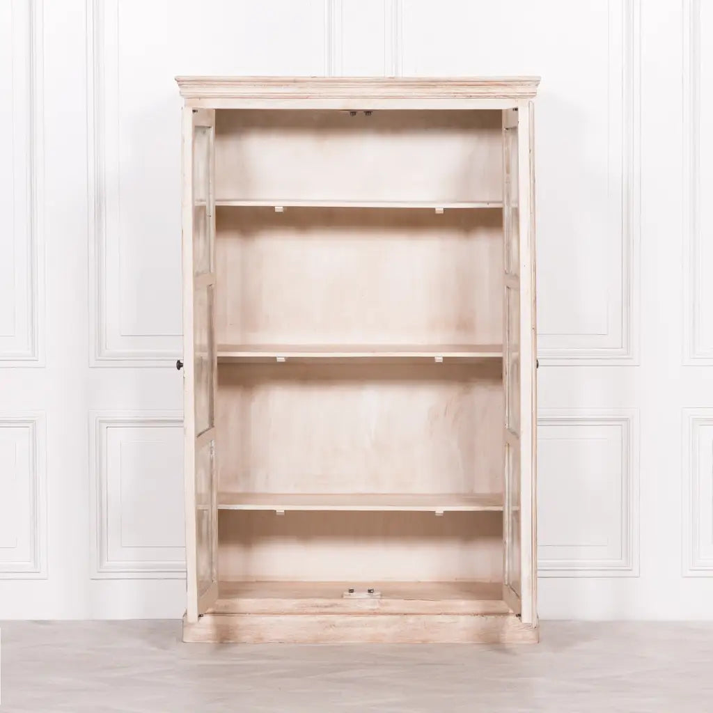 Mango Wood 2 Door Display Cabinet