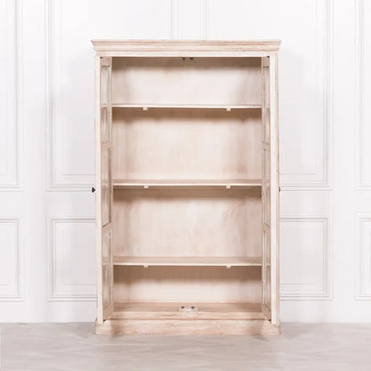 Mango Wood 2 Door Display Cabinet