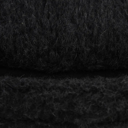 Merino Wool Large Pet Bed - Black