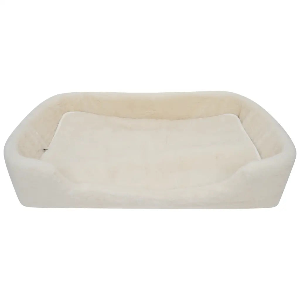 Merino Wool Large Pet Bed - natural (White)