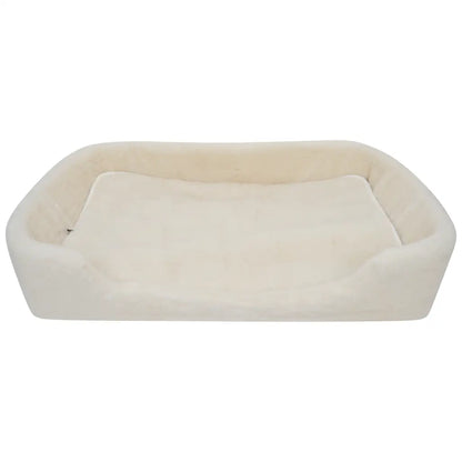 Merino Wool Large Pet Bed - natural (White)