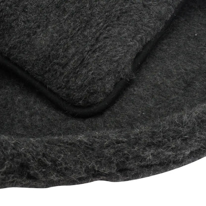 Merino Wool Pet Bed - black