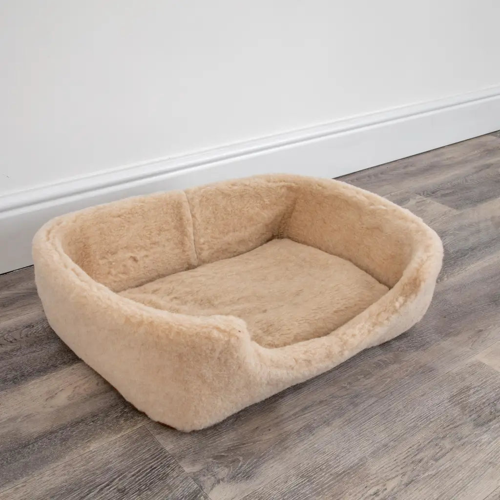 Merino Wool Pet Bed - Cappucino