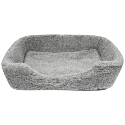 Merino Wool Pet Bed - Grey