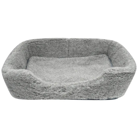 Merino Wool Pet Bed - Grey