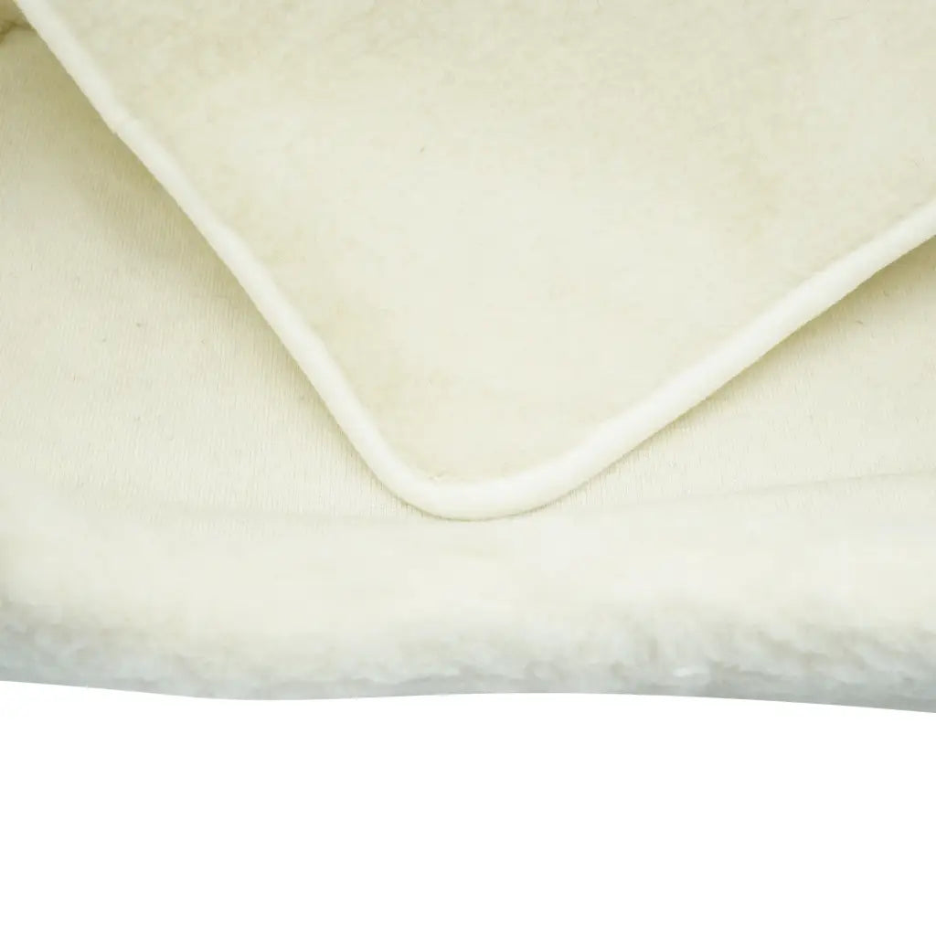 Merino Wool Pet Bed - Natural (White)