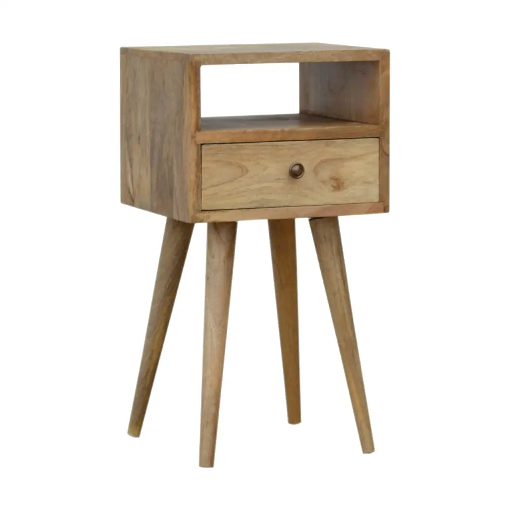 Mini Oak-ish Bedside Cabinet/ Table